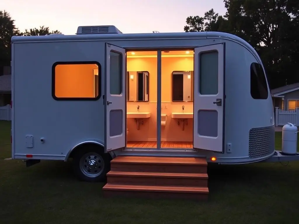 Luxury Portable Restroom Trailers in Harrisburg, SD