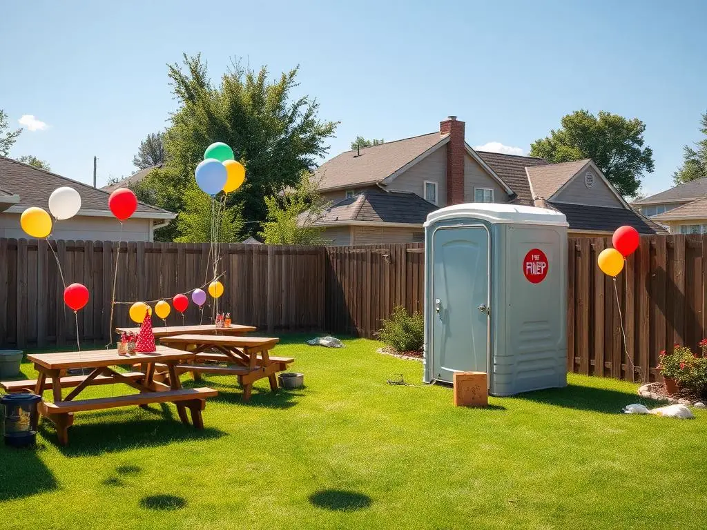 Portable Toilet Rental for Parties in Harrisburg, SD