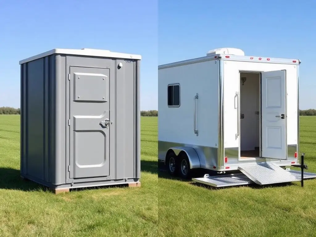 Portable Toilets vs. Restroom Trailers: Which Is Right for Your Event?